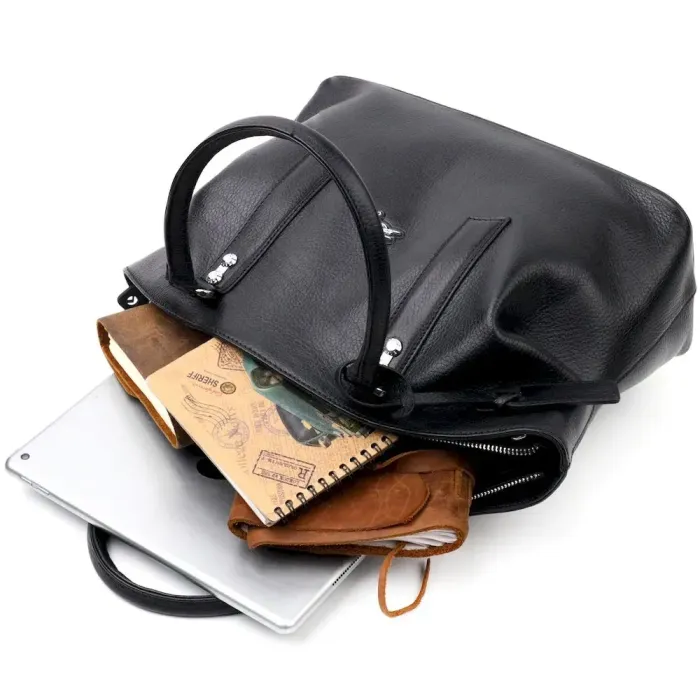 Сумка жіноча сумка KARYA 20881 шкіряна Чорний