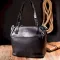 Сумка жіноча сумка з ручками KARYA 20860 шкіряна Чорний