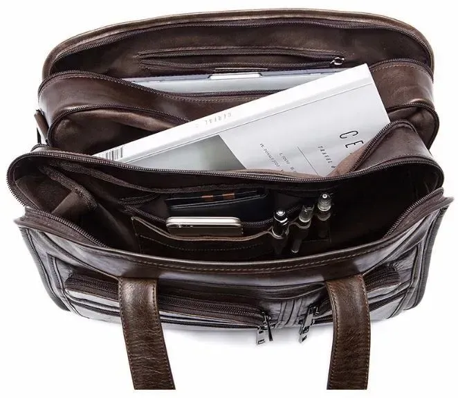 Вместительная дорожная сумка Vintage 14883 Черная