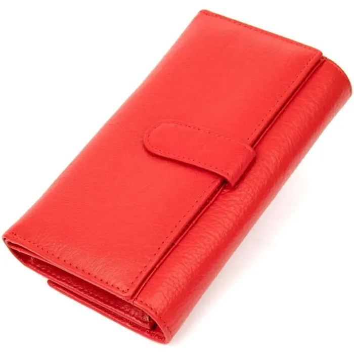 Місткий гаманець ST Leather 19391 Червоний