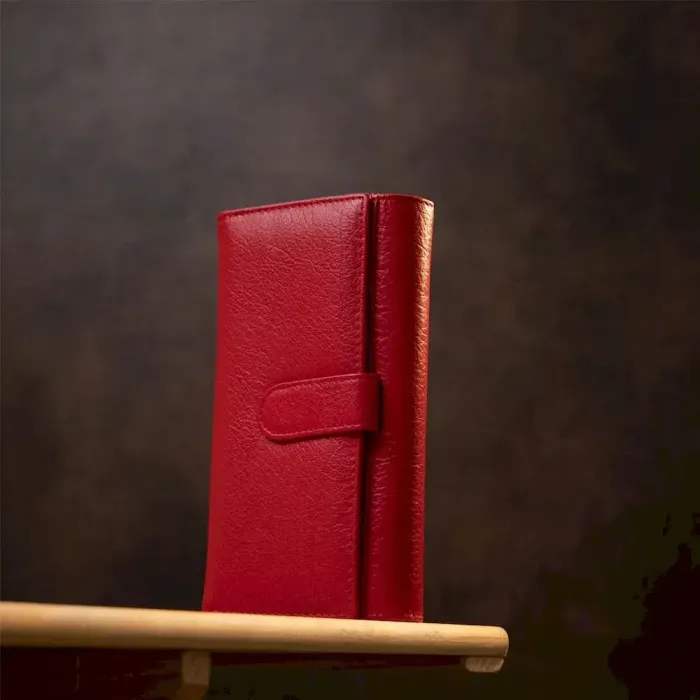 Місткий гаманець ST Leather 19391 Червоний