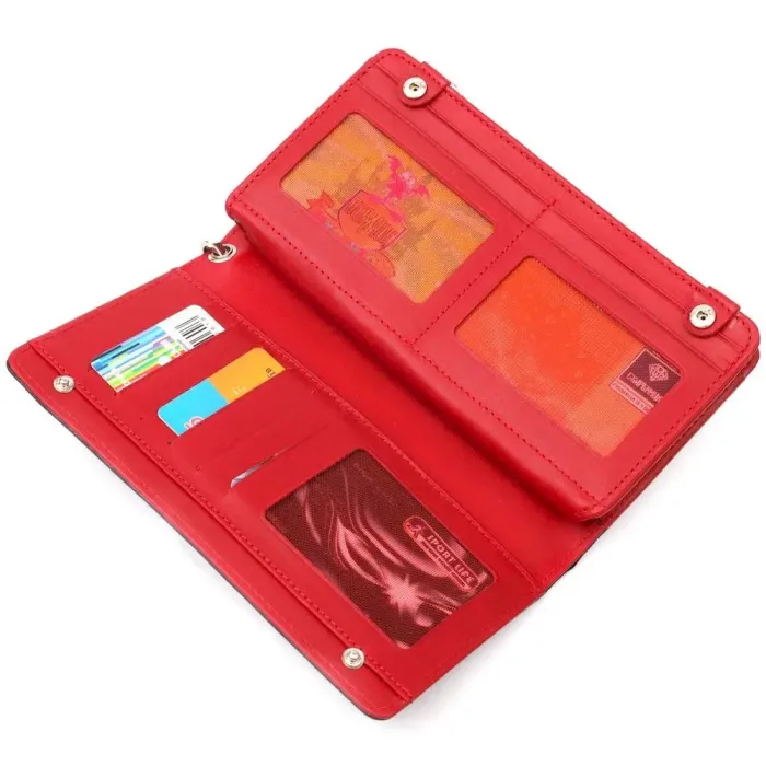 Місткий гаманець-клатч із натуральної шкіри KARYA 21135 Чорний