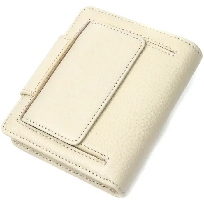 Вместительный женский кошелек из натуральной кожи Tony Bellucci 22018 Молочный