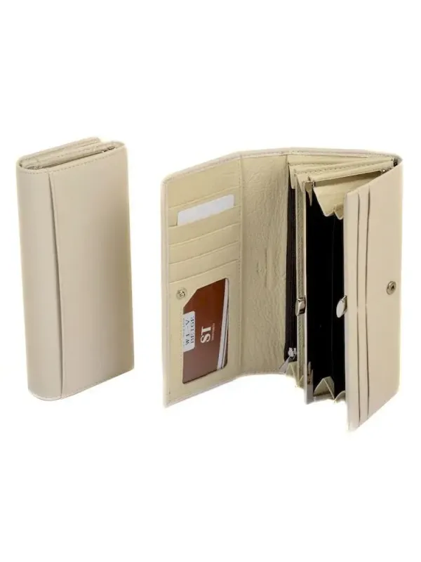 Жіночий гаманець ST штучна-шкіра Sergio Torretti W1-V beige