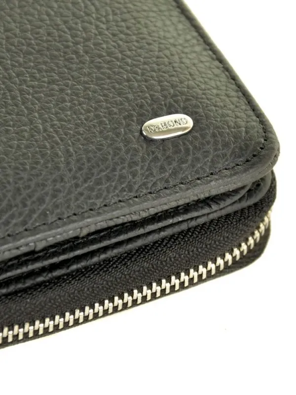 Гаманець Classic шкіряний DR. BOND W21-17 black