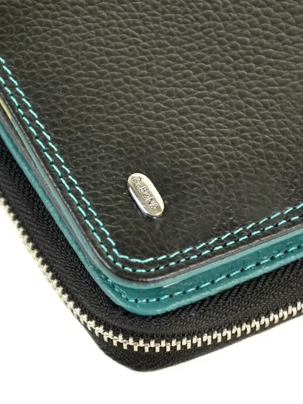 Гаманець Rainbow шкіряний DR. BOND W21-17 black