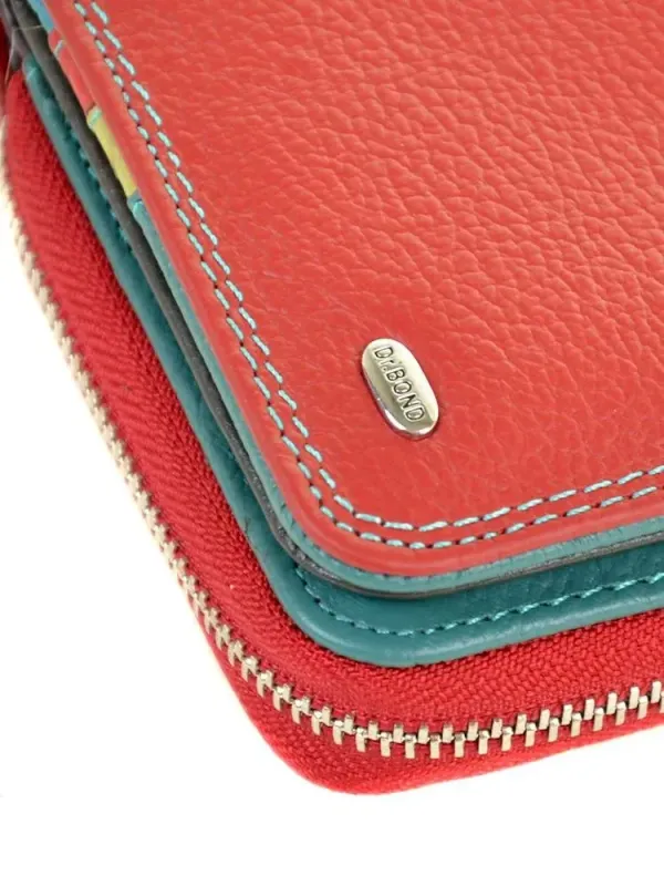 Гаманець Rainbow шкіряний DR. BOND W21-17 red