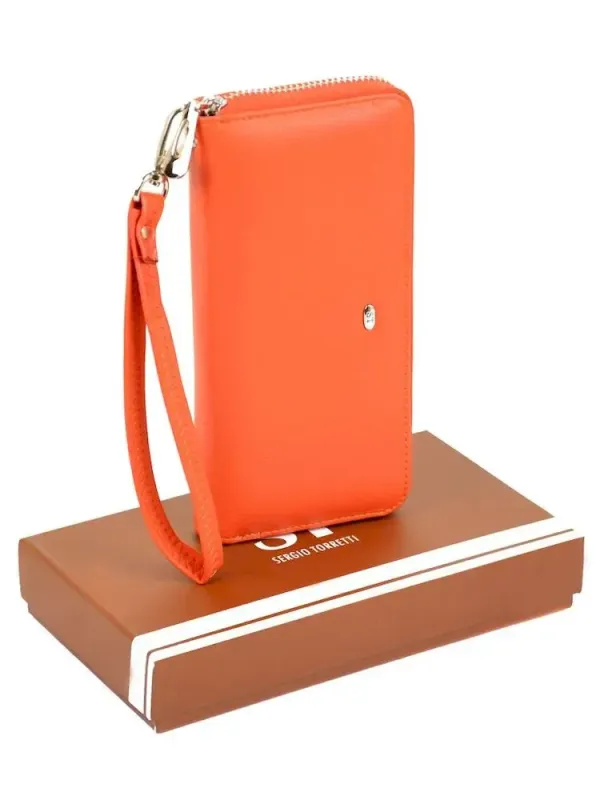 Кошелек ST Женский иск-кожа SERGIO TORRETTI W38 orange