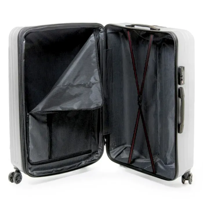 Дорожня Валіза 31 ABS-пластик 804 Т1 white