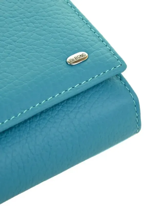 Жіночий гаманець Classic шкіряний Dr.Bond W46-2 light-blue