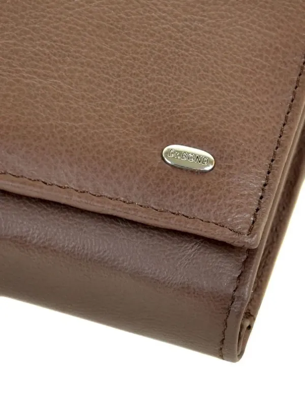 Жіночий гаманець Classic шкіряний Dr.Bond W46 coffee