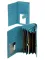 Кошелек Classic кожа DR. BOND W46 light-blue