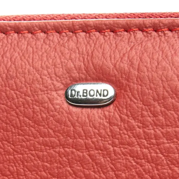 Жіночий гаманець Classic шкіряний Dr.Bond WS-2 red
