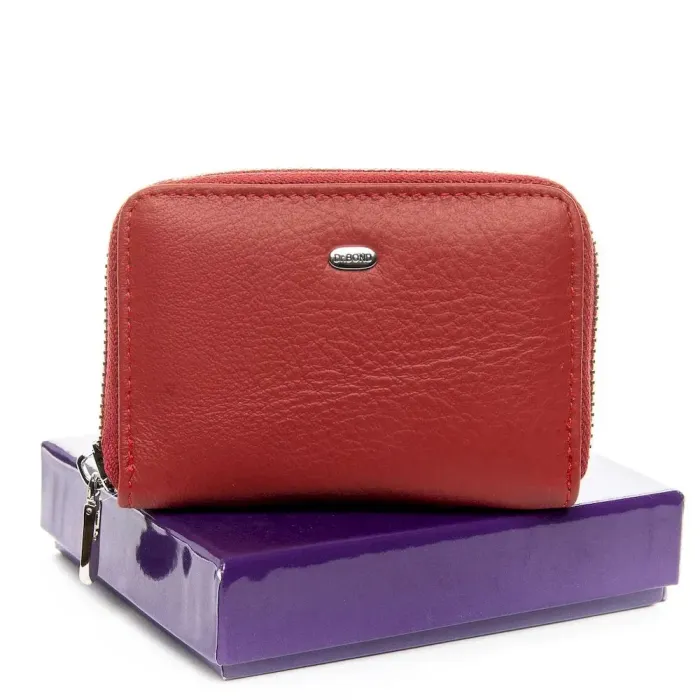 Жіночий гаманець Classic шкіряний Dr.Bond WS-2 red