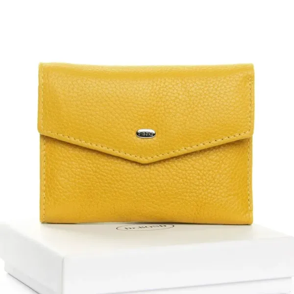 Жіночий гаманець Classic шкіряний Dr.Bond WS-3 yellow