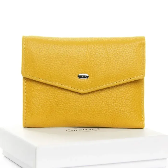 Кошелек Classic кожа DR. BOND WS-3 yellow