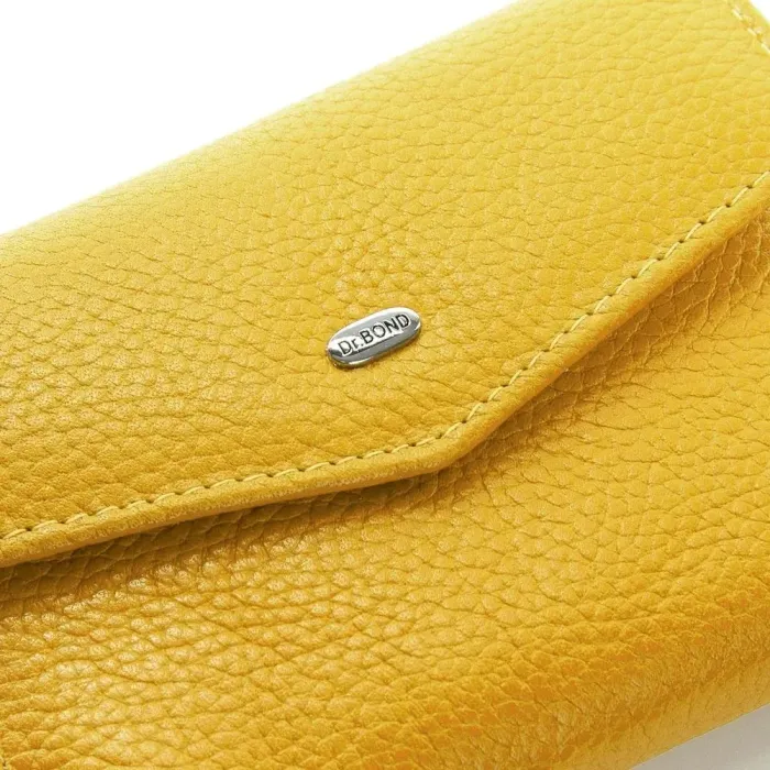 Кошелек Classic кожа DR. BOND WS-3 yellow