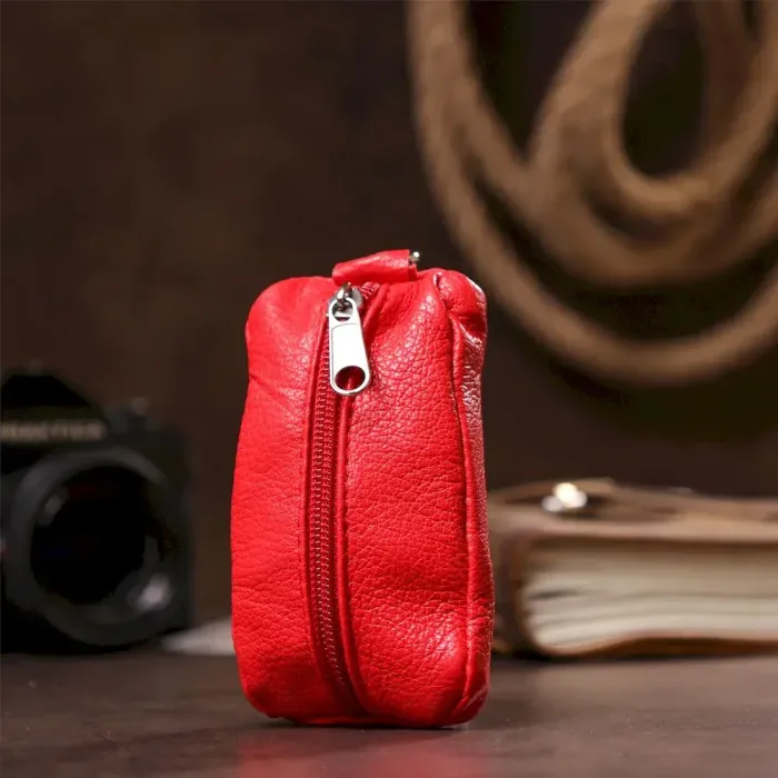 Яскрава ключниця із натуральної шкіри Shvigel 13953