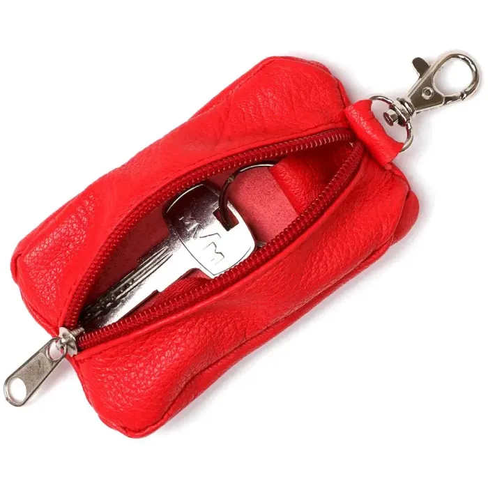 Яскрава ключниця із натуральної шкіри Shvigel 13953