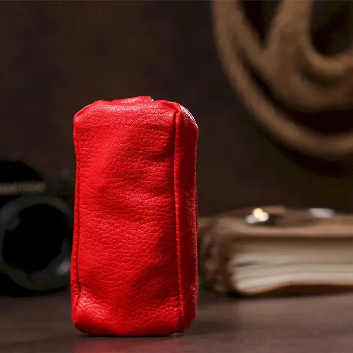 Яскрава ключниця із натуральної шкіри Shvigel 13953