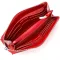 Яскравий жіночий клатч шкіряний SHVIGEL 16185 Червоний