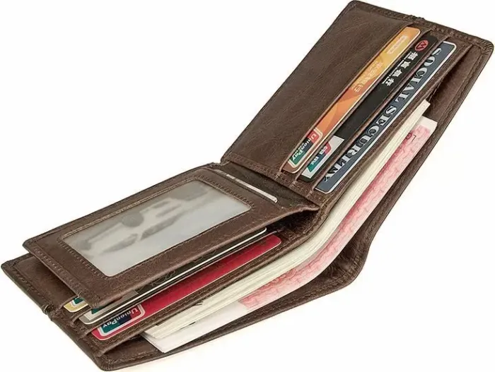 Гаманець чоловічий Vintage 14472 Коричневий