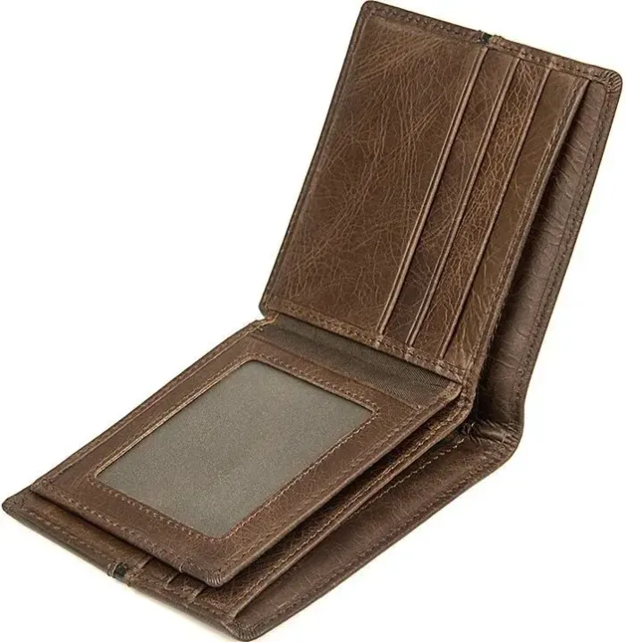 Гаманець чоловічий Vintage 14472 Коричневий