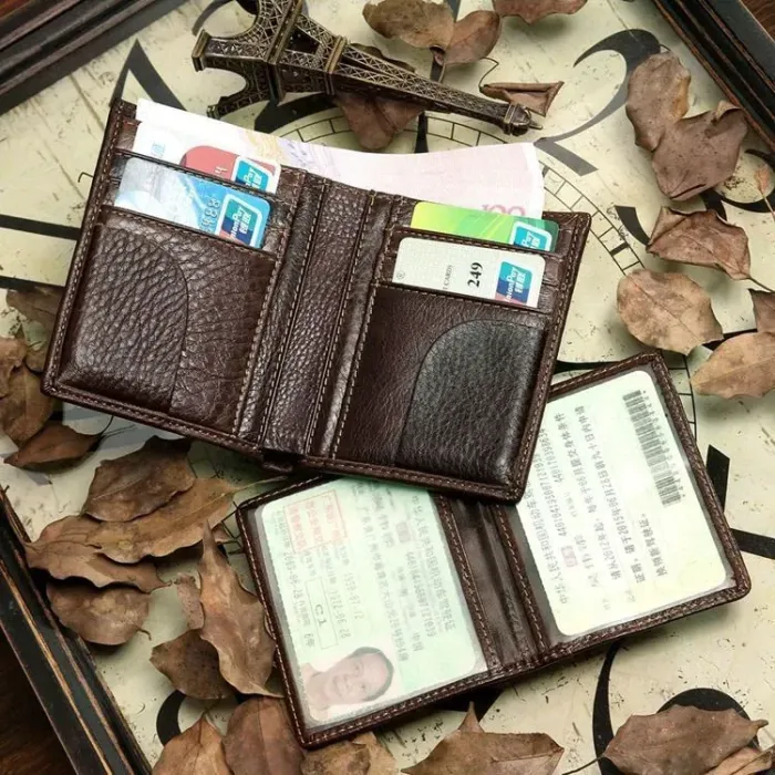 Кошелек мужской Vintage 14171 Коричневый