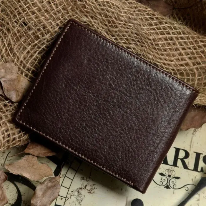 Кошелек мужской Vintage 14176 Коричневый