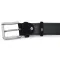Замшевый мужской ремень Vintage 20738 Черный