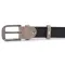 Замшевий ремінь для жінок Vintage 20780 Сірий