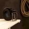Замшевый стильный мужской ремень Vintage 20734 Коричневый