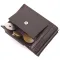 Зажим для мужчин с монетницей из натуральной кожи KARYA 21344 Коричневый