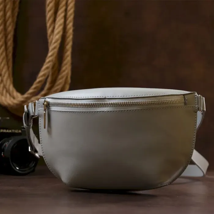 Жіноча бананка з натуральної шкіри Shvigel 16389