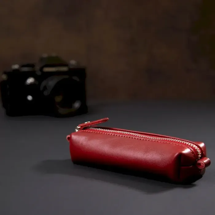 Жіноча шкіряна ключниця GRANDE PELLE 11341 Червоний