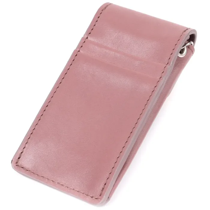 Жіноча незвичайна ключниця у вигляді футляра з натуральної шкіри GRANDE PELLE 22571