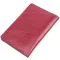 Женская обложка на военный билет из глянцевой кожи Карта GRANDE PELLE 16779 Бордовая