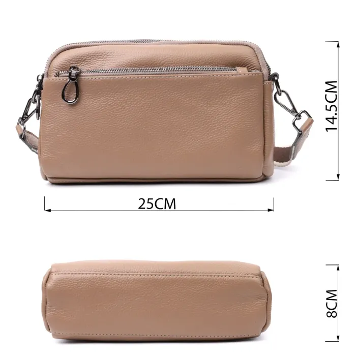 Жіноча стильна сумка з натуральної шкіри Vintage 22599