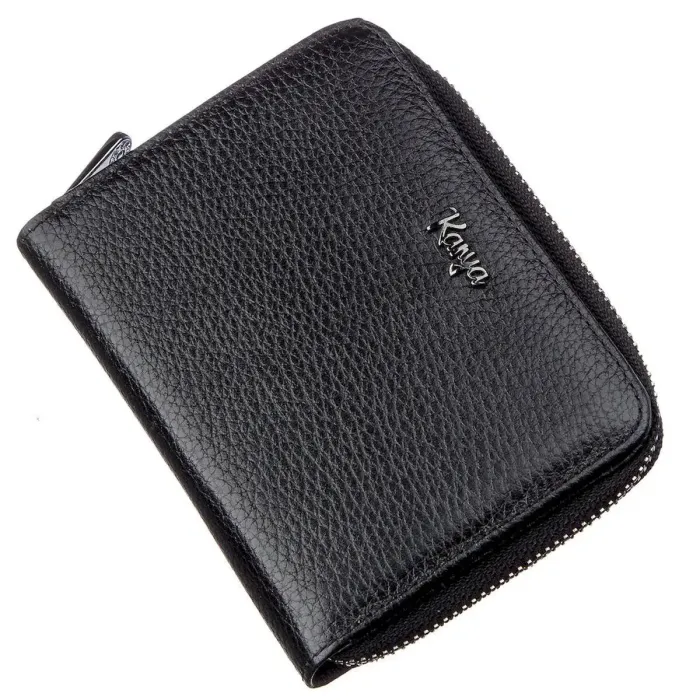 Жіночий гаманець на блискавці KARYA 17371 Чорний