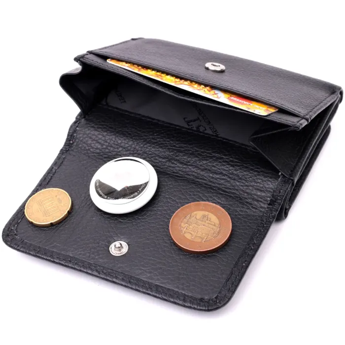 Жіночий горизонтальний гаманець ST Leather 19477 Чорний