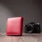 Женский компактный кошелек с карманом для монет из натуральной кожи ST Leather 22689 Красный