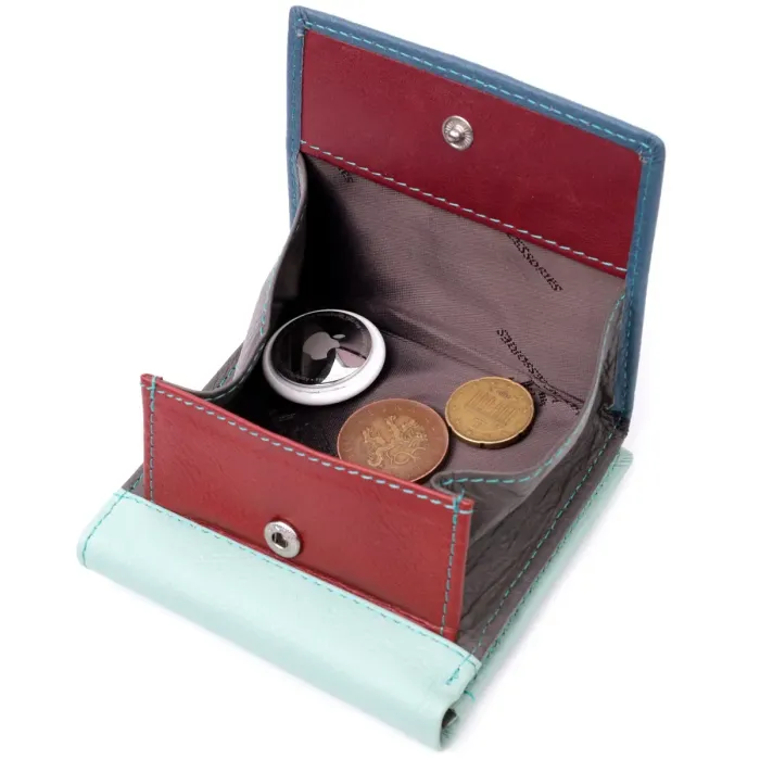 Жіночий гаманець з оригінальною монетницею з натуральної шкіри ST Leather 19508