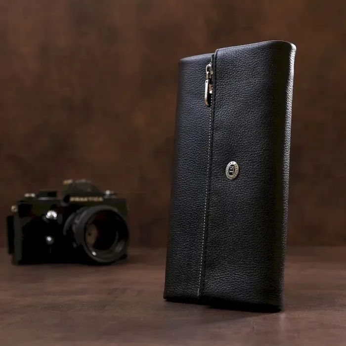 Жіночий гаманець ST Leather 20090 Чорний