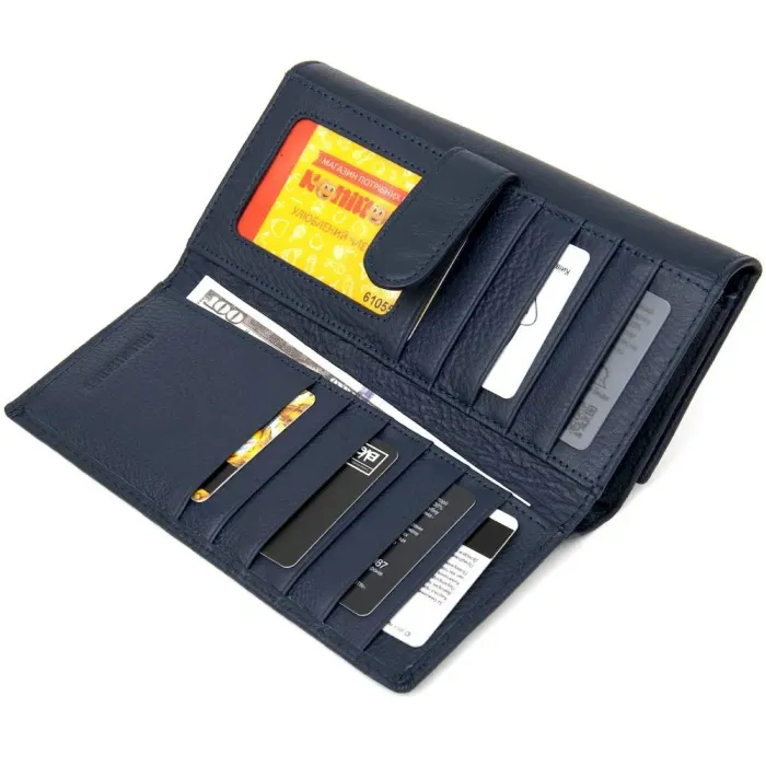 Жіночий гаманець ST Leather 19387 Темно-синій