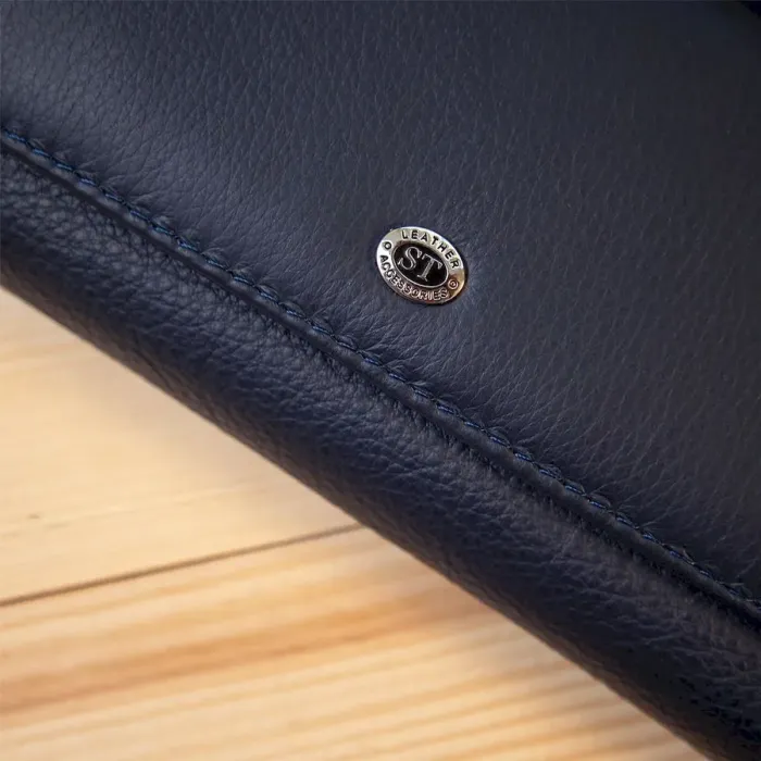 Жіночий гаманець ST Leather 19387 Темно-синій