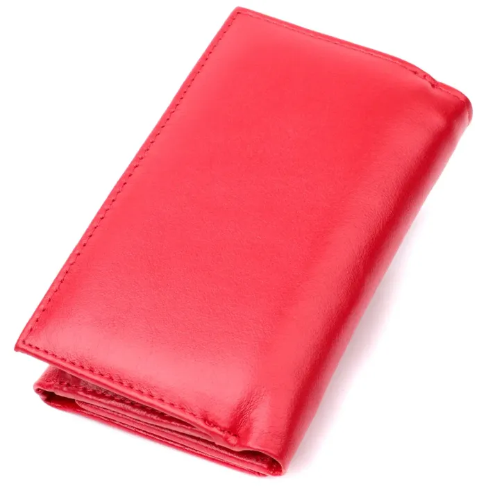 Жіночий гаманець в три складання з натуральної шкіри ST Leather 19469