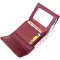 Шкіряний жіночий гаманець з монетницею ST Leather 19492 Бордовий