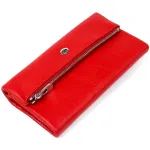 Шкіряний жіночий гаманець ST Leather 20091 Червоний