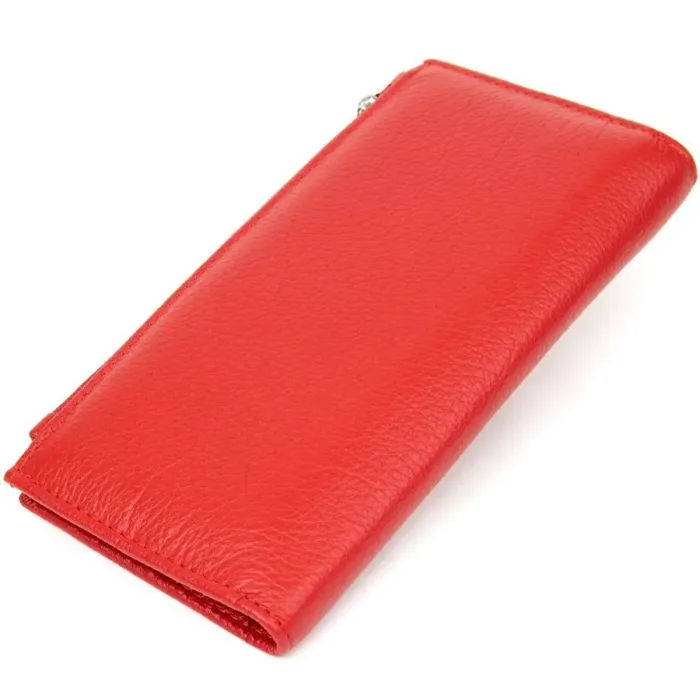 Шкіряний жіночий гаманець ST Leather 19381 Червоний