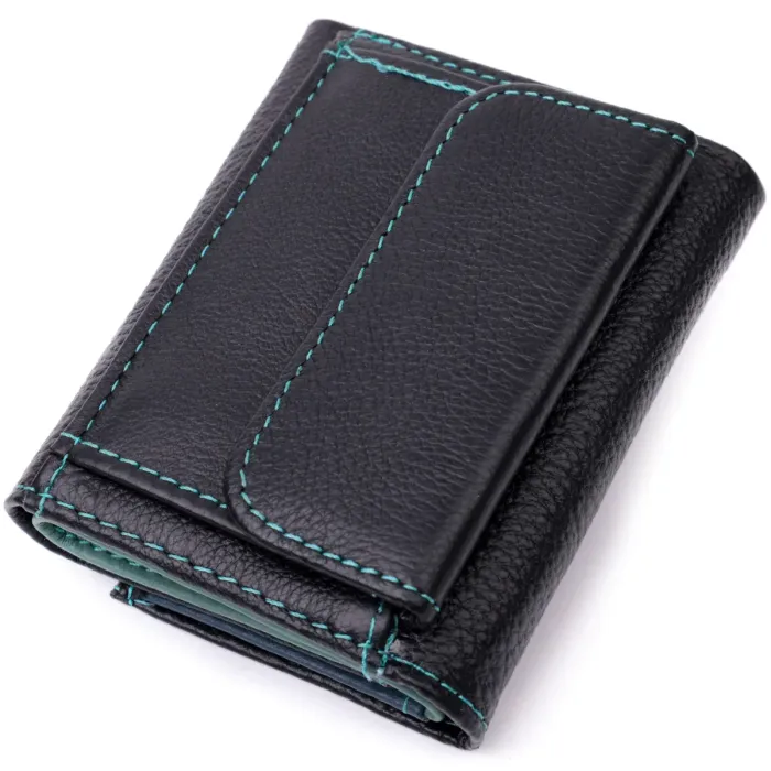 Невеликий жіночий гаманець ST Leather 19504 Чорний